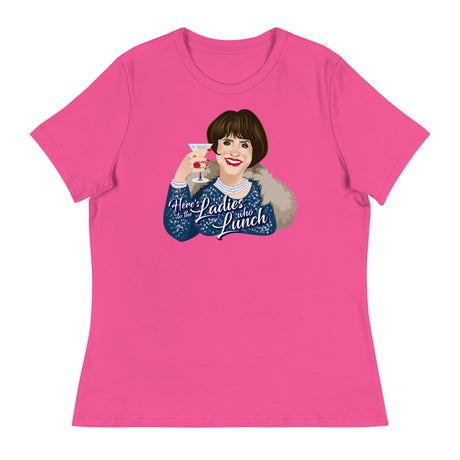 Ladies who Lunch (Women's Relaxed T-Shirt)-Women's T-Shirts-Swish Embassy