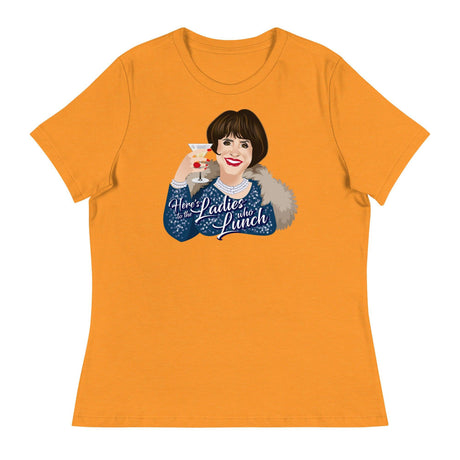 Ladies who Lunch (Women's Relaxed T-Shirt)-Women's T-Shirts-Swish Embassy