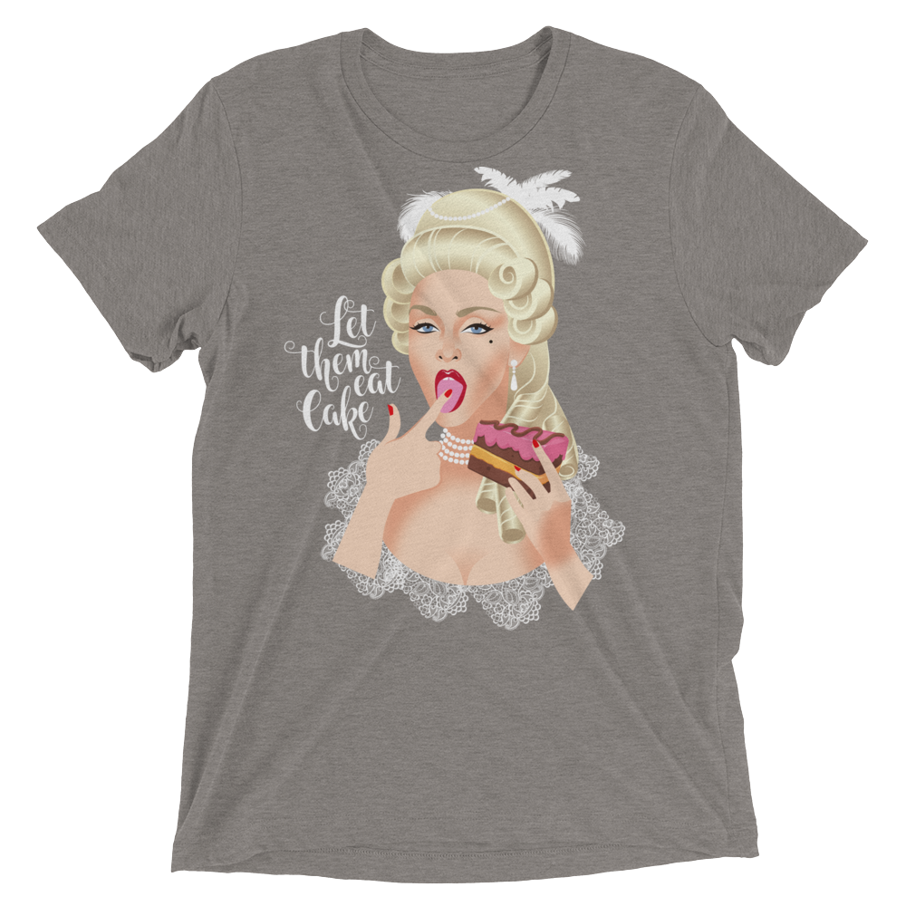 Let Them Eat Cake (Triblend)-Triblend T-Shirt-Swish Embassy