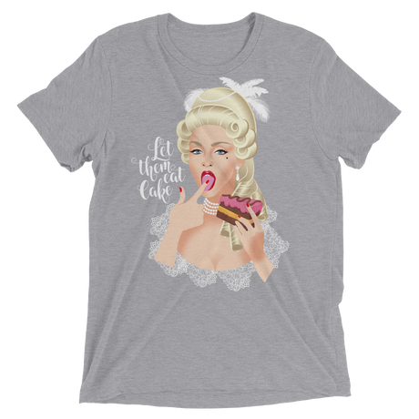 Let Them Eat Cake (Triblend)-Triblend T-Shirt-Swish Embassy