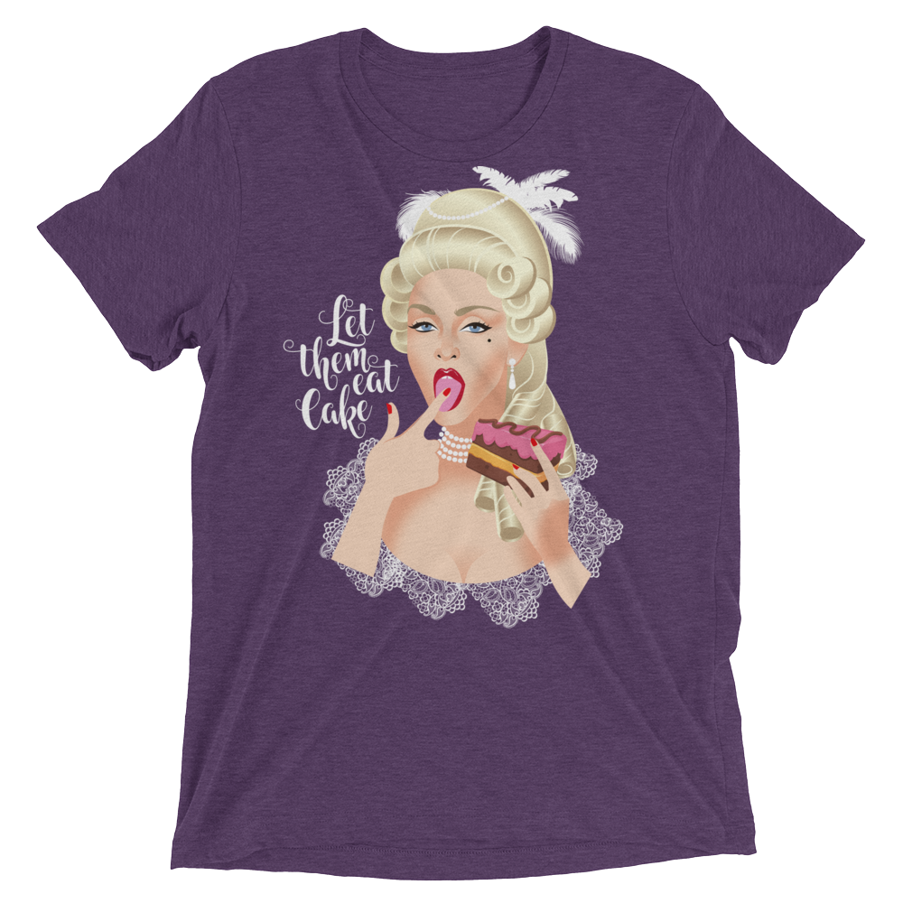 Let Them Eat Cake (Triblend)-Triblend T-Shirt-Swish Embassy