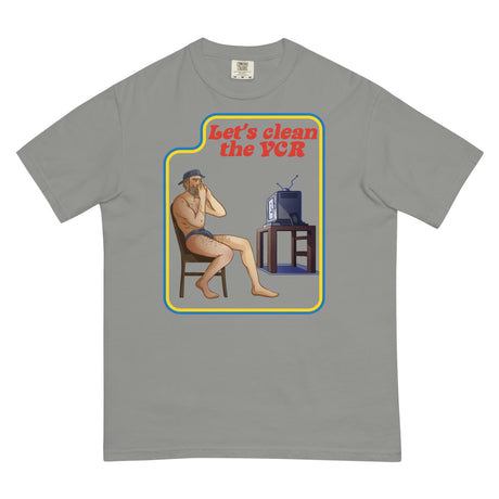Let'S Clean The Vcr (Boxy Tee)-Boxy T-Shirt-Swish Embassy