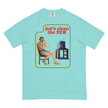 Let'S Clean The Vcr (Boxy Tee)-Boxy T-Shirt-Swish Embassy