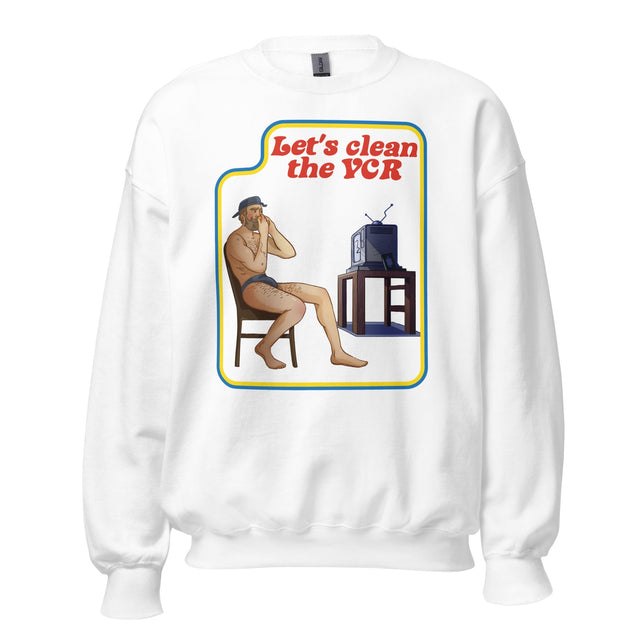 Let's Clean the VCR (Sweatshirt)-Sweatshirt-Swish Embassy