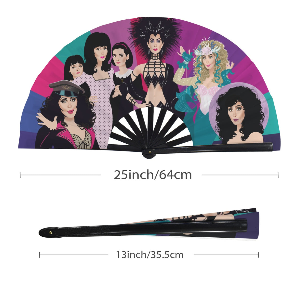 Life After Lounge Folding Clack Fan-Folding Fans-Swish Embassy