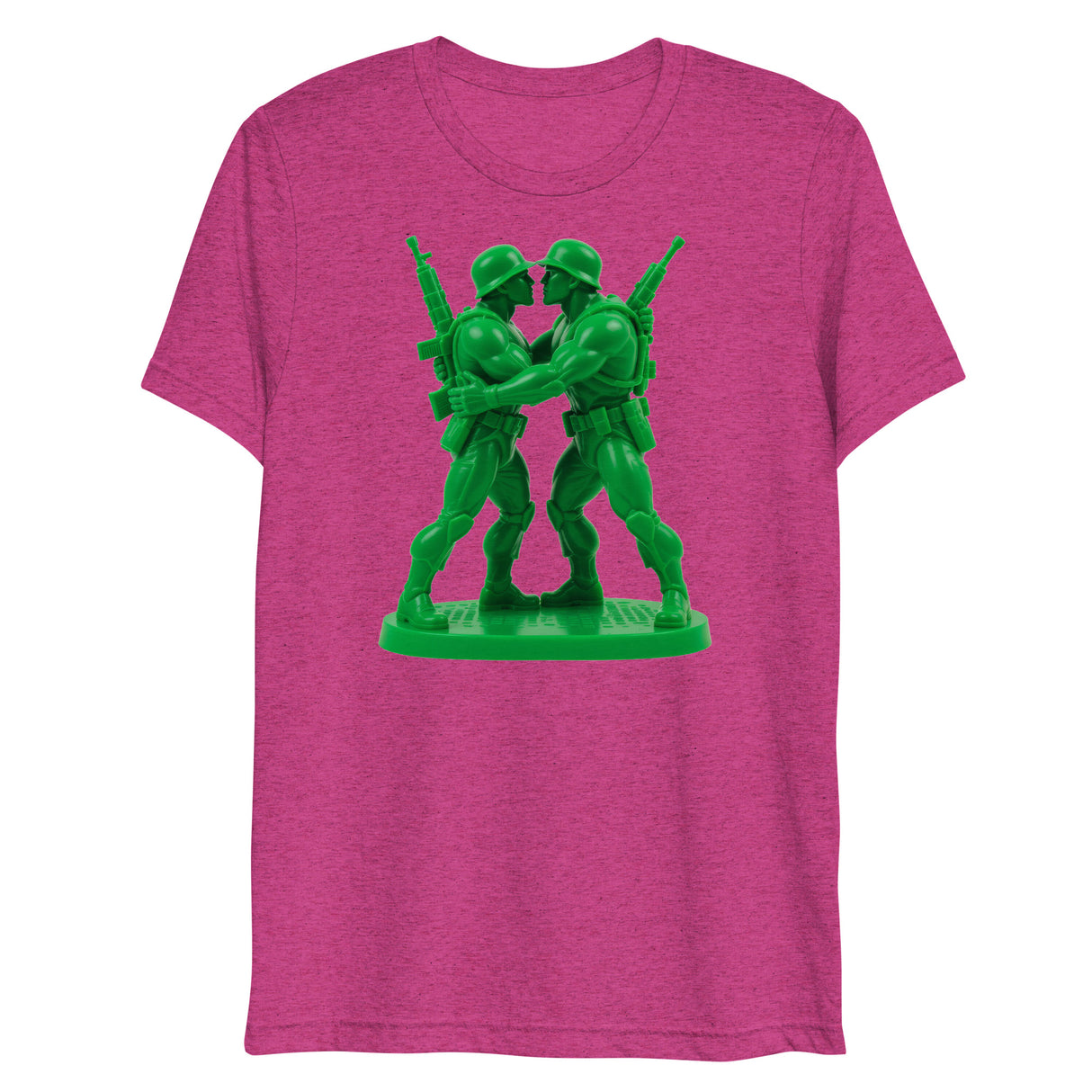 Little Green Men (Triblend)-Triblend T-Shirt-Swish Embassy