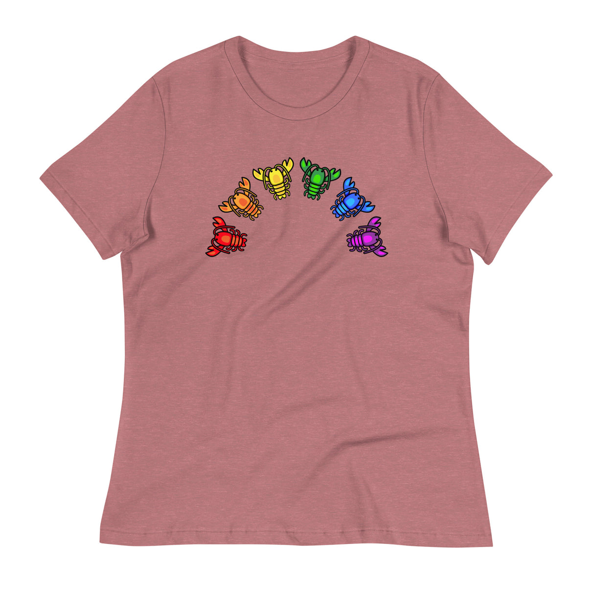 Lobster Pride (Women's Relaxed T-Shirt)-Women's T-Shirts-Swish Embassy