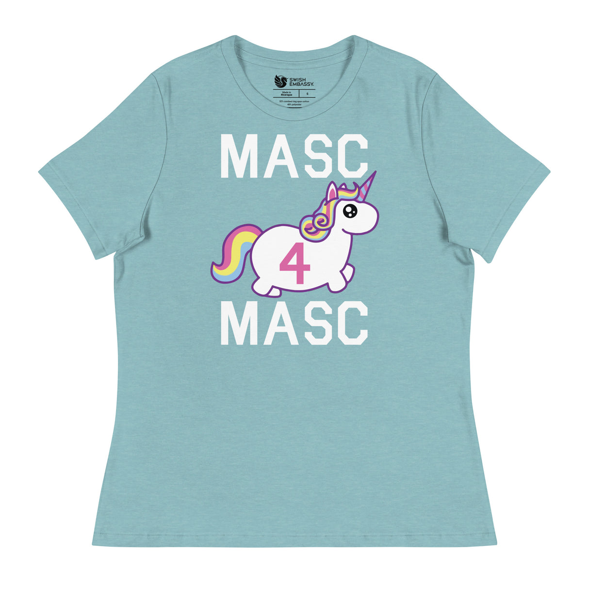 MASC4MASC (Women's Relaxed T-Shirt)-Women's T-Shirts-Swish Embassy