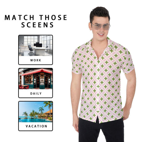 Martini on Venus (Button Shirt)-Button Shirt-Swish Embassy