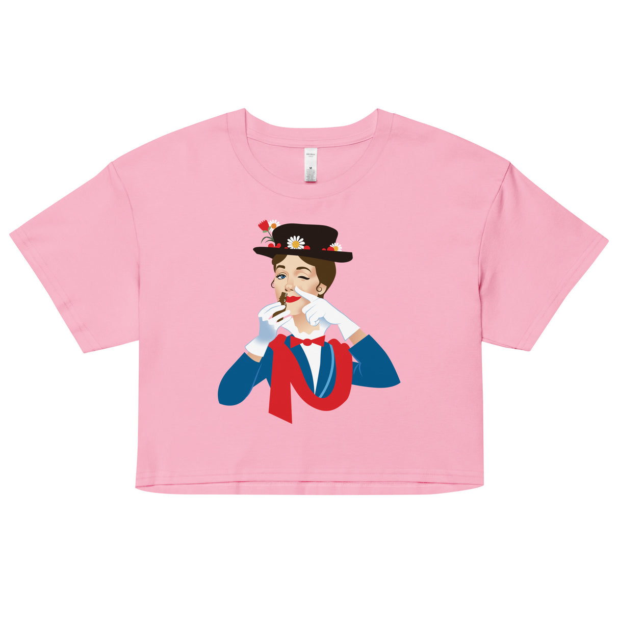 Mary Poppers (Crop Top)-Crop Top-Swish Embassy