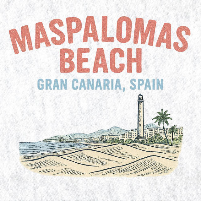 Maspalomas Beach-T-Shirts-Swish Embassy
