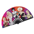 Material Girl (Folding Clack Fan)-Folding Fans-Swish Embassy