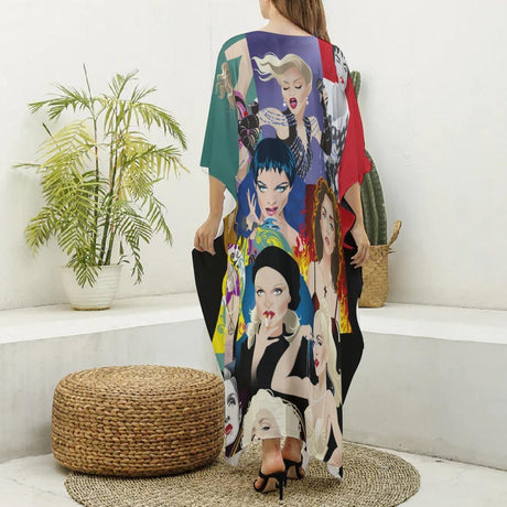 Material Girl (Kaftan)-Kaftan-Swish Embassy