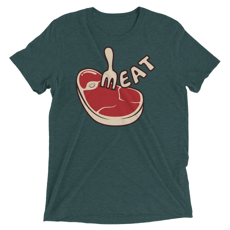 Meat (Triblend)-Triblend T-Shirt-Swish Embassy