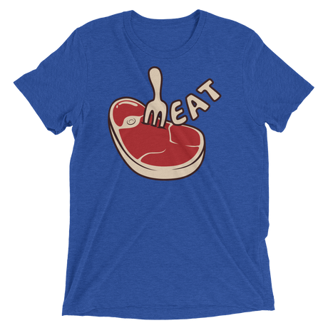 Meat (Triblend)-Triblend T-Shirt-Swish Embassy