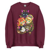 Meow Tell Me What You Want (Sweatshirt)-Sweatshirt-Swish Embassy