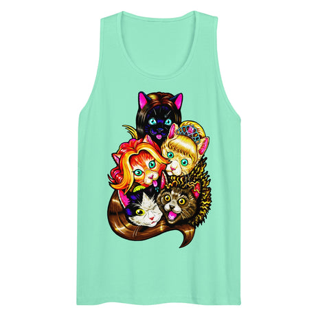 Meow Tell Me What You Want (Tank Top)-Tank Top-Swish Embassy