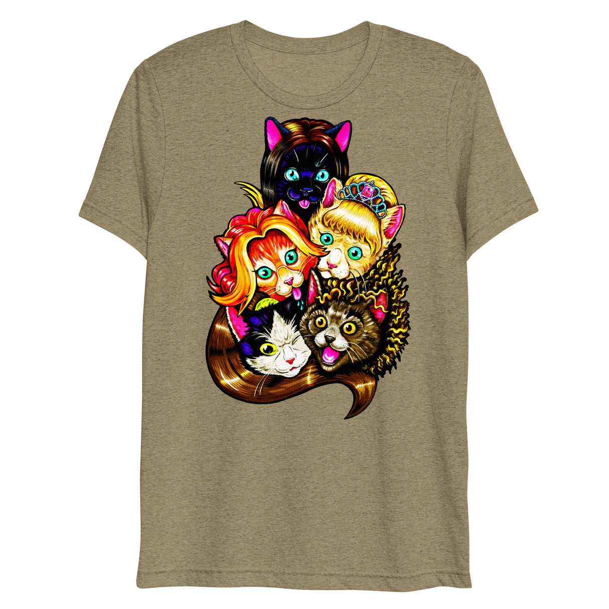 Meow Tell Me What You Want (Triblend)-Triblend T-Shirt-Swish Embassy