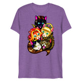 Meow Tell Me What You Want (Triblend)-Triblend T-Shirt-Swish Embassy