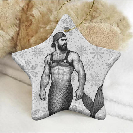 Merbro (Ceramic Holiday Keepsake)-Ceramic Holiday Keepsake-Swish Embassy