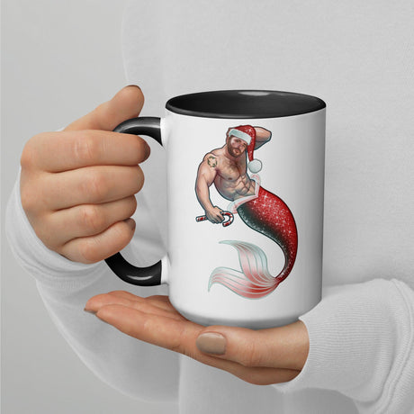 Merman Christmas (Christmas Mugs)-Mugs-Swish Embassy