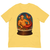 Merman in a Snow Globe-Christmas T-Shirts-Swish Embassy