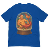 Merman in a Snow Globe-Christmas T-Shirts-Swish Embassy