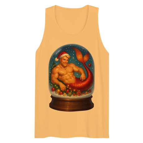 Merman in a Snow Globe (Tank top)-Tank Top-Swish Embassy