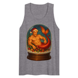 Merman in a Snow Globe (Tank top)-Tank Top-Swish Embassy