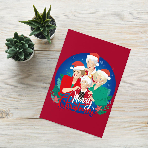 Miami Christmas — Greeting Card