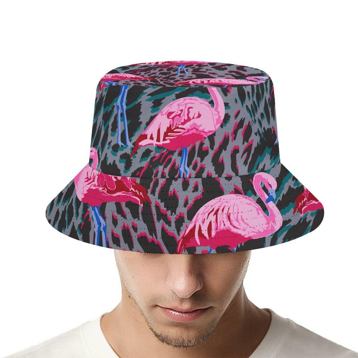 Miami Vice (Allover Bucket Hat)-Allover Bucket Hat-Swish Embassy