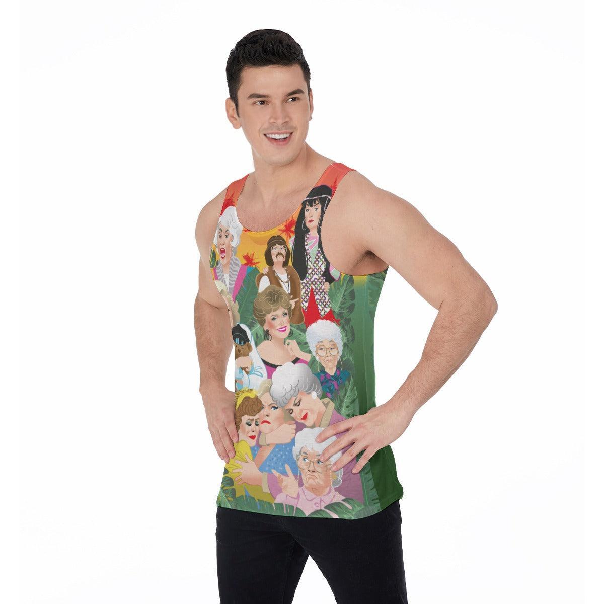 Miami is Nice (Allover Tank Top)-Allover Tank Top-Swish Embassy