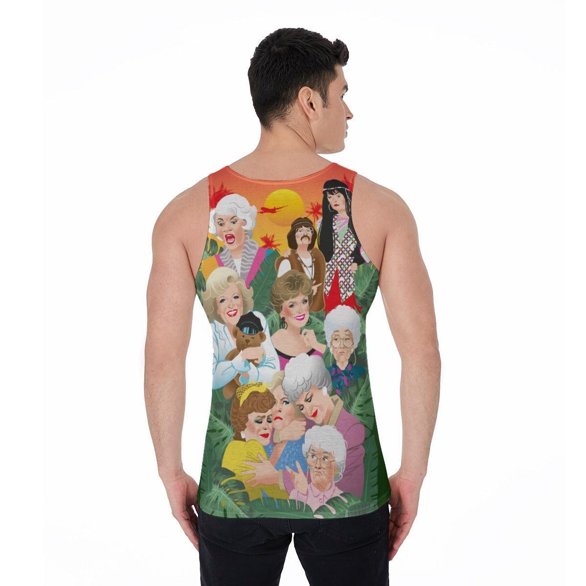 Miami is Nice (Allover Tank Top)-Allover Tank Top-Swish Embassy