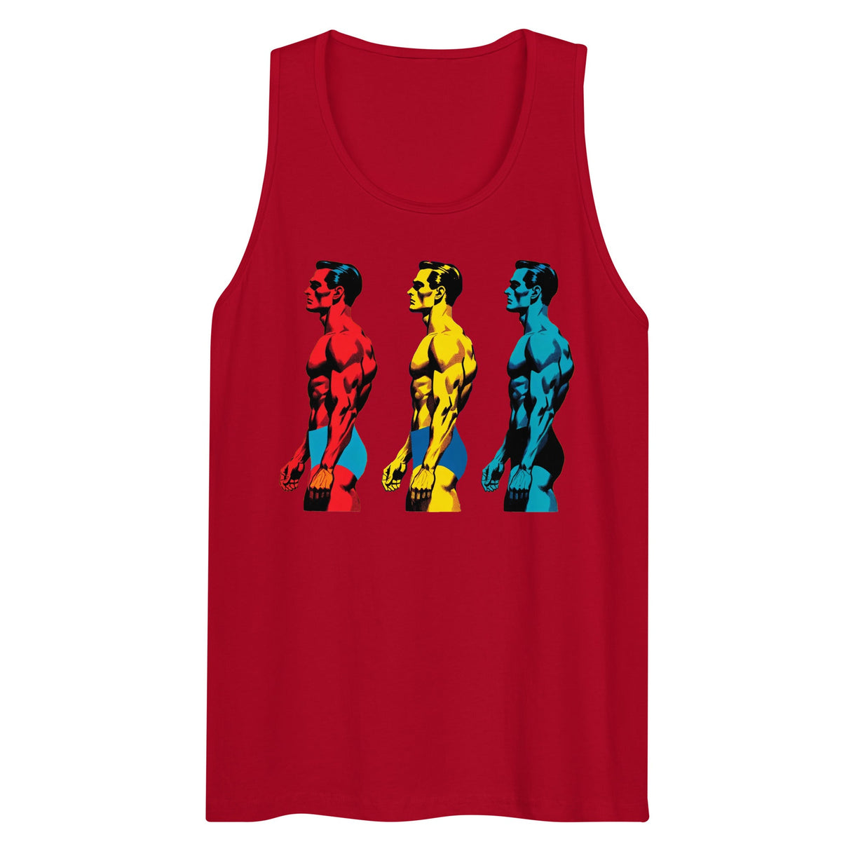 Mid-Century Centerfold (Tank Top)-Tank Top-Swish Embassy