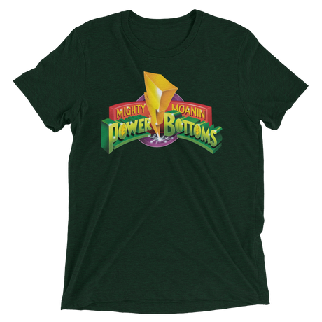 Mighty Moanin' Power Bottoms (Triblend)-Triblend T-Shirt-Swish Embassy