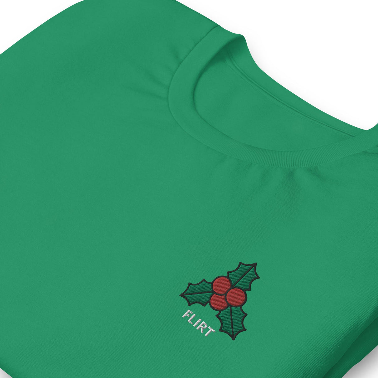Mistletoe (Flirt)-Christmas T-Shirts-Swish Embassy