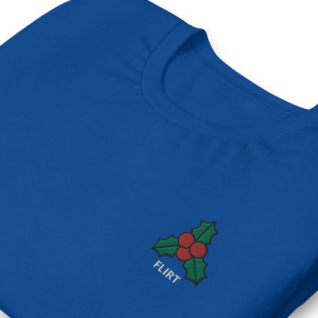 Mistletoe (Flirt)-Christmas T-Shirts-Swish Embassy