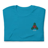 Mistletoe (Flirt)-Christmas T-Shirts Embroidery-Swish Embassy