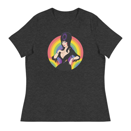 Mistress of the Rainbow (Women's Relaxed T-Shirt)-Women's T-Shirts-Swish Embassy