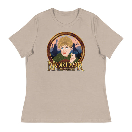 Mordor She Wrote (Women's Relaxed T-Shirt)-Women's T-Shirts-Swish Embassy