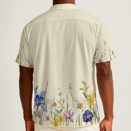 Morning Sunshine (Cotton Button Shirt)-Cotton Button Shirt-Swish Embassy