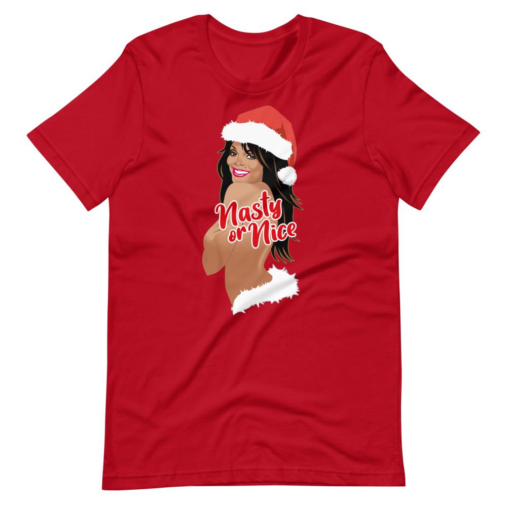 Nasty or Nice-Christmas T-Shirts-Swish Embassy