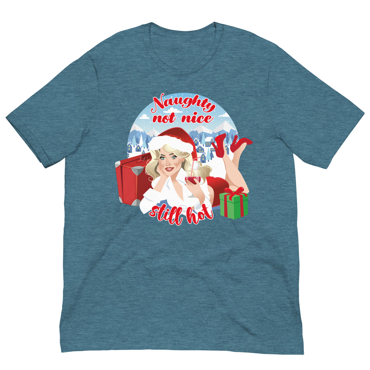 Naughty Not Nice-T-Shirts-Swish Embassy