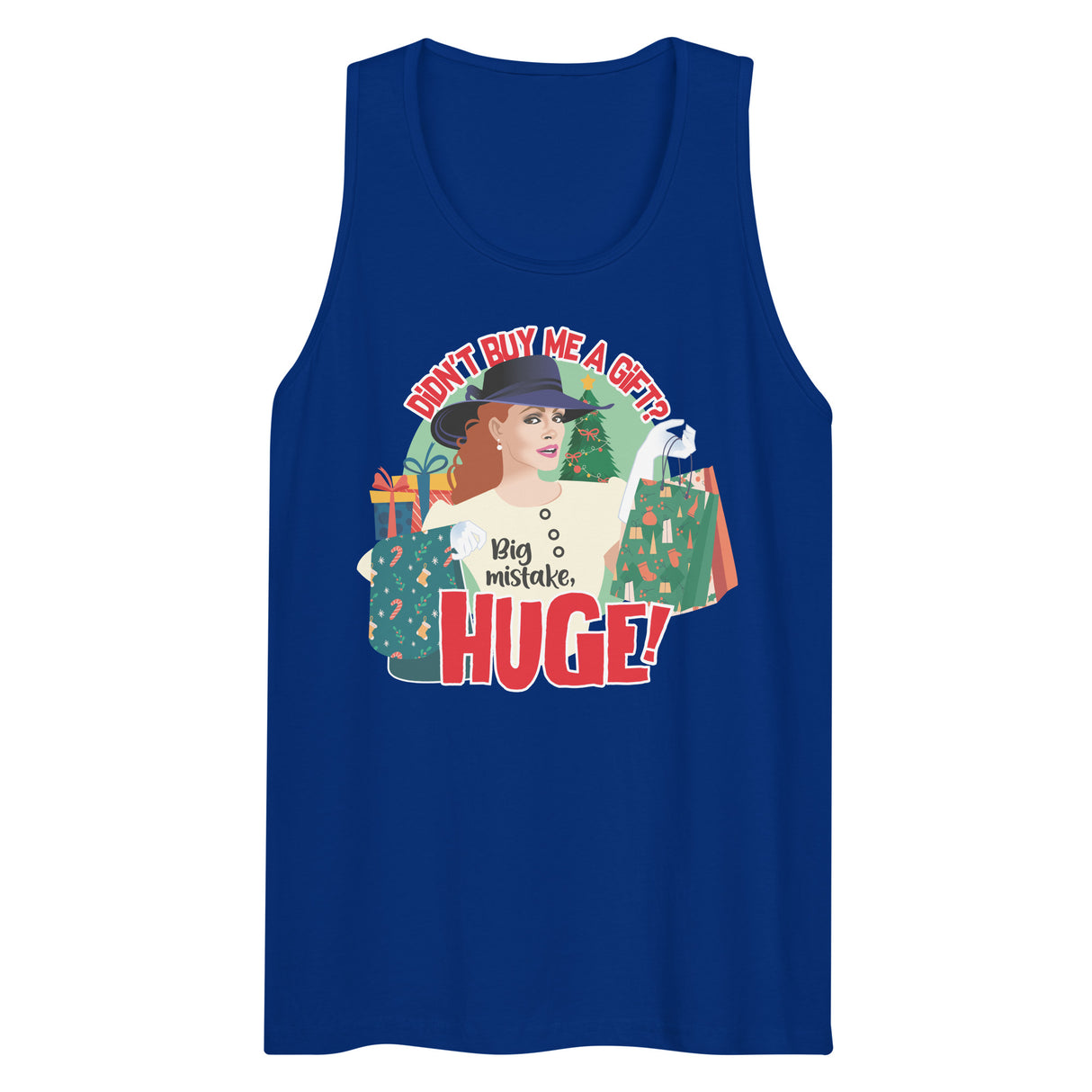 No Gift? Big Mistake (Tank top)-Tank Top-Swish Embassy