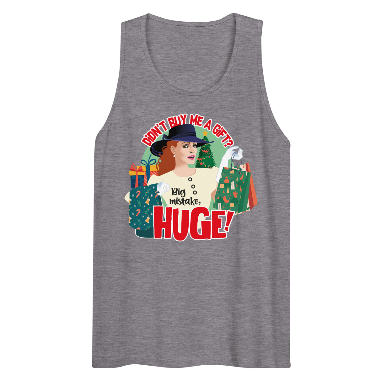 No Gift? Big Mistake (Tank top)-Tank Top-Swish Embassy