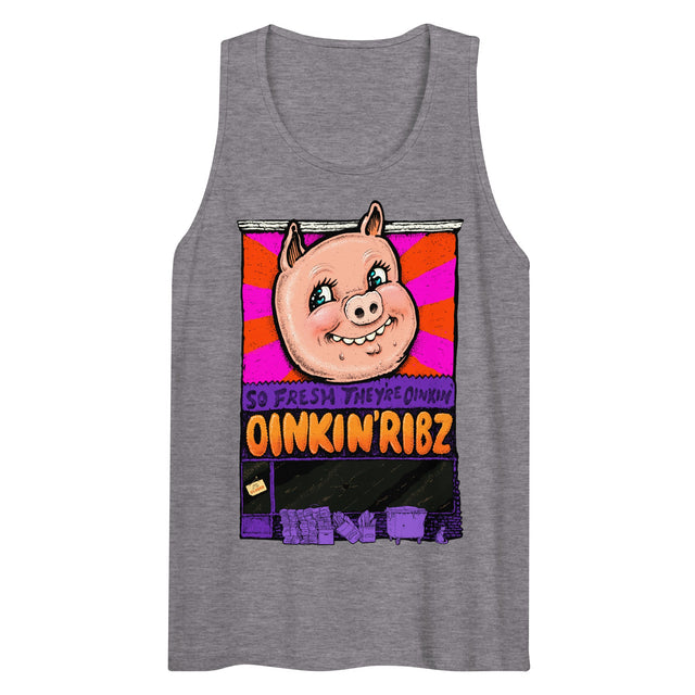 Oinkin Ribs (Tank Top)-Tank Top-Swish Embassy