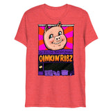 Oinkin Ribs (Triblend)-Triblend T-Shirt-Swish Embassy