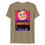 Oinkin Ribs (Triblend)-Triblend T-Shirt-Swish Embassy