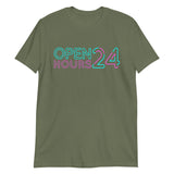 Open 24 Hours-T-Shirts-Swish Embassy