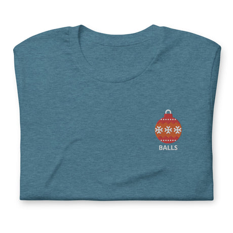 Ornaments (Balls)-Christmas T-Shirts Embroidery-Swish Embassy